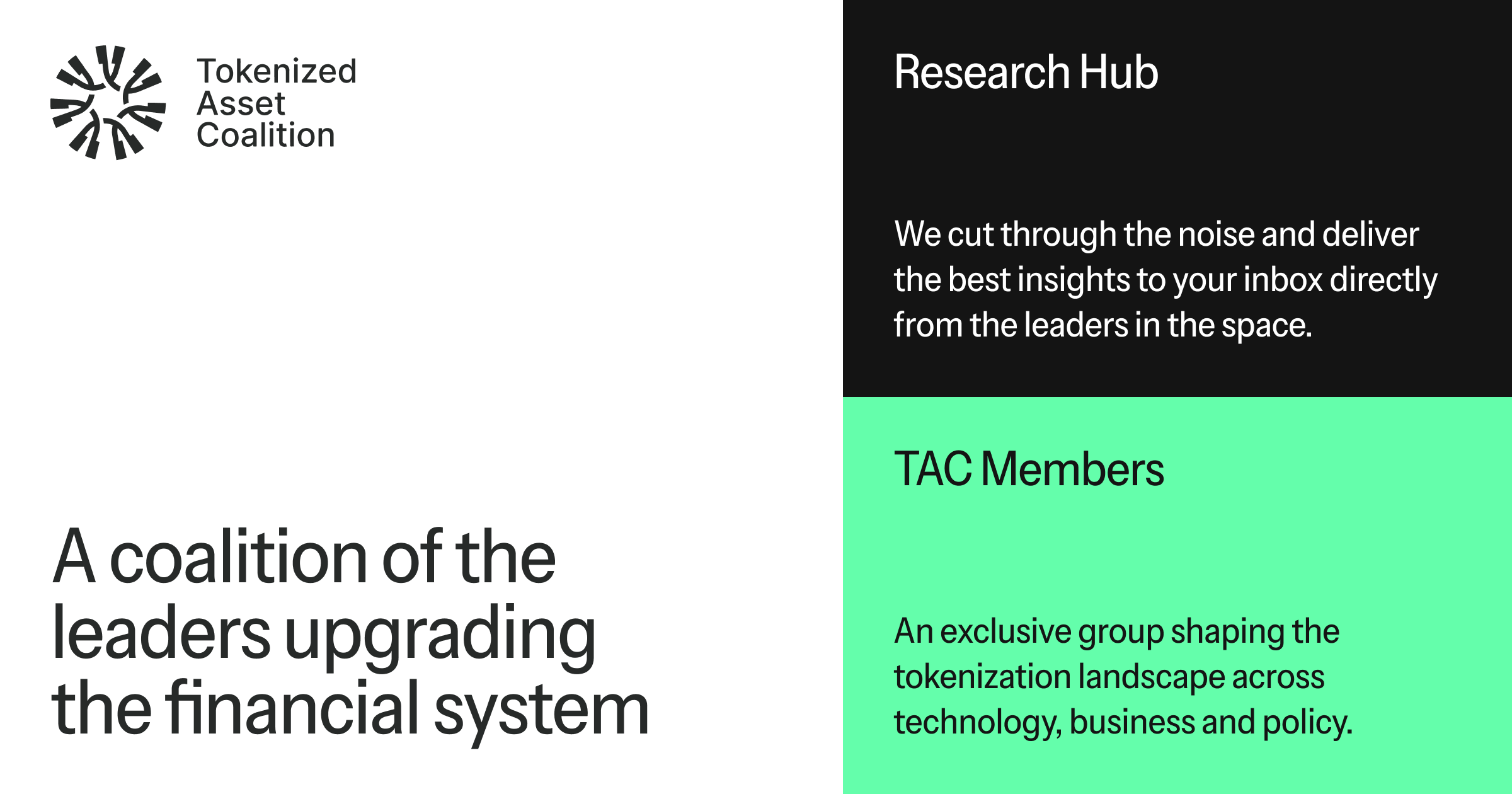 Tokenized Asset Coalition